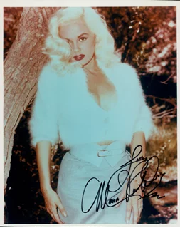 Mamie Van Doren autograph