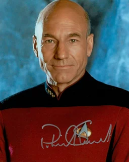 Patrick Stewart autograph
