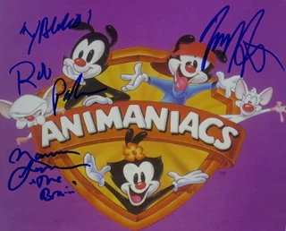 Animaniacs autograph