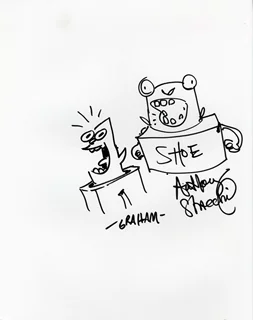 The Boxtrolls autograph