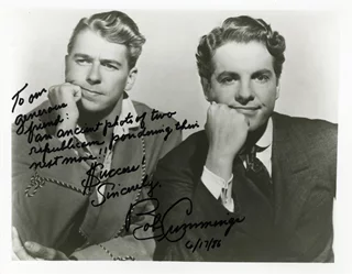 Bob Cummings autograph
