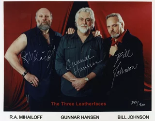 The Leatherfaces autograph