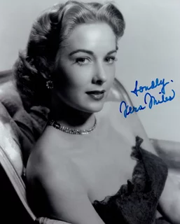 Vera Miles autograph