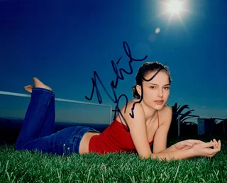Natalie Portman autograph
