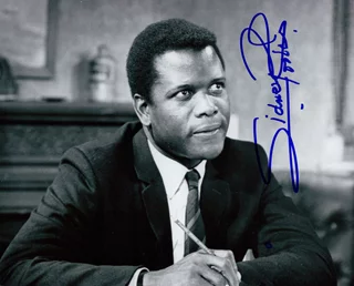 Sidney Poitier autograph