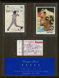 George Brett autograph