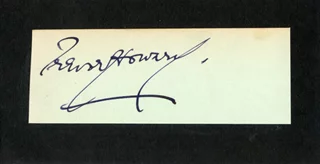 Trevor Howard autograph