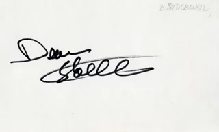 Dean Stockwell autograph