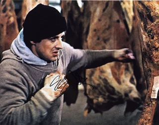 Sylvester Stallone autograph