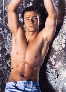 Justin Timberlake autograph