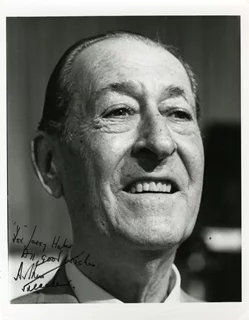 Arthur Treacher autograph