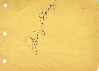 Jimmy Dorsey autograph
