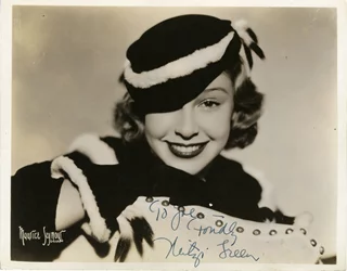 Mitzi Green autograph
