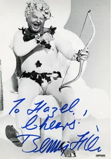 Benny Hill autograph