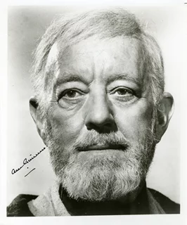 Alec Guinness autograph