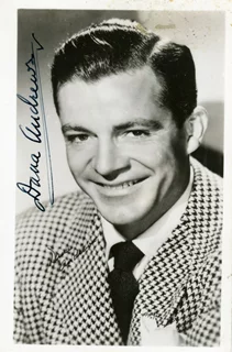 Dana Andrews autograph