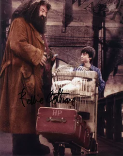 Robbie Coltrane autograph