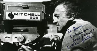 Federico Fellini autograph