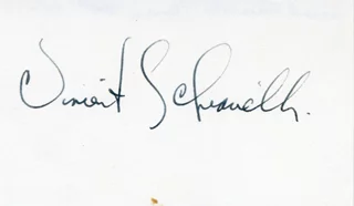 Vincent Schiavelli autograph