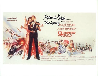 Maud Adams autograph