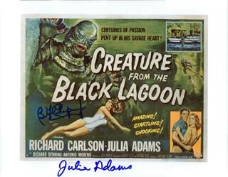 Creature From The Black Lagoon autograph