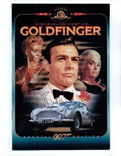 Goldfinger autograph