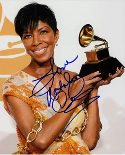 Natalie Cole autograph