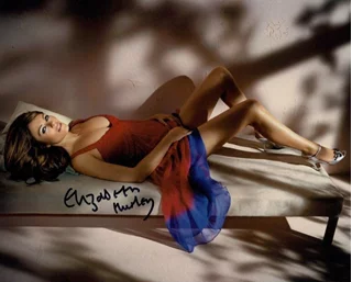 Elizabeth Hurley autograph