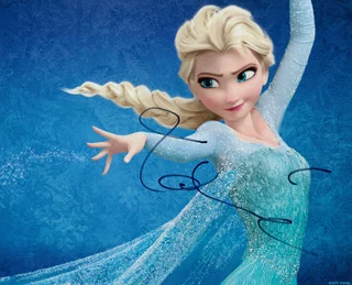 Idina Menzel autograph