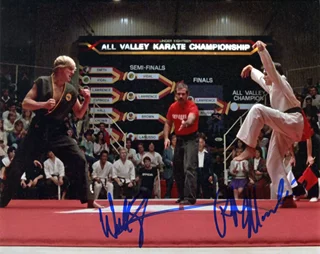 The Karate Kid autograph