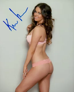 Kristen Renee autograph