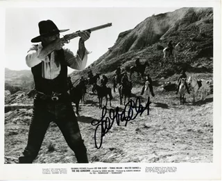 Lee Van Cleef autograph