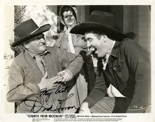 Dick Foran autograph