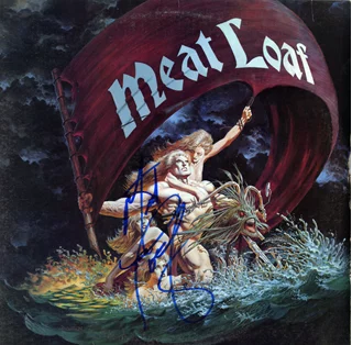 Meat Loaf autograph
