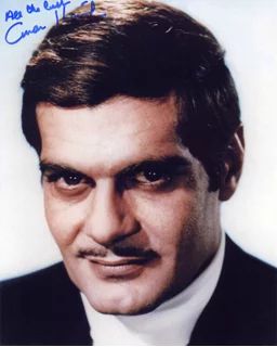 Omar Sharif autograph