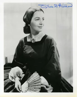 Olivia de Havilland autograph