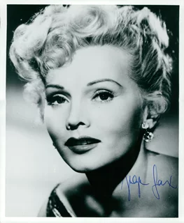 Zsa Zsa Gabor autograph