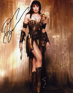 Lucy Lawless autograph