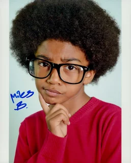 Miles Brown autograph
