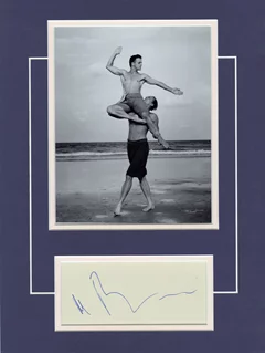 Mikail Baryshnikov autograph