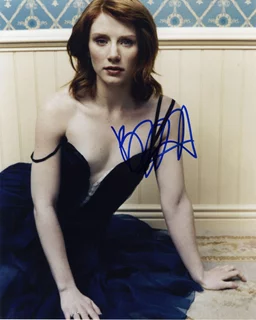 Bryce Dallas Howard autograph
