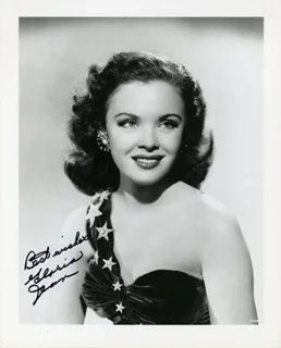 Gloria Jean autograph