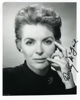 Dorothy McGuire autograph