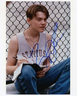 Leonardo DiCaprio autograph