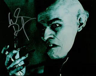 Willem DaFoe autograph