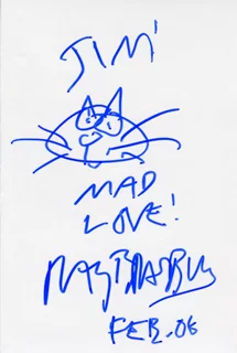 Ray Bradbury autograph