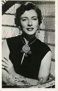 Valentina Cortese autograph