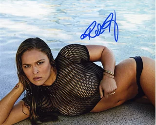 Ronda Rousey autograph