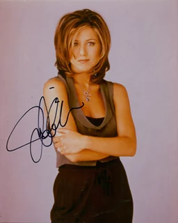 Jennifer Aniston autograph