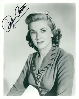 Phyllis Coates autograph